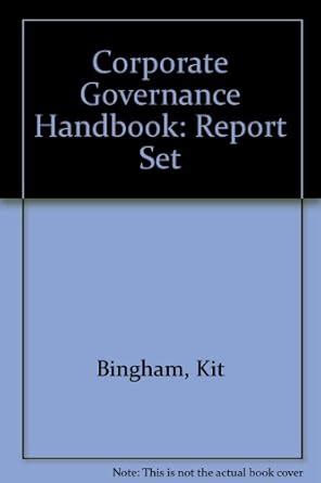 Buy Report Set (Corporate Governance Handbook) Book Online at Low ...