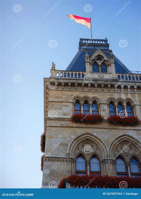 Summer Travel To Capital of Austria Vienna Stock Photo - Image of ...