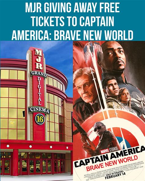 MDN | 🍿🎥: MJR Theatres is giving away 6 tickets (in pairs) to the ...