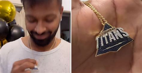 [Watch] Hardik Pandya flaunts special Gujarat Titans gift from ...