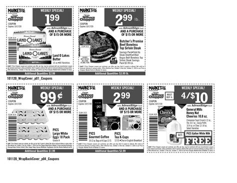 Printable Coupons - Price Chopper - Market 32