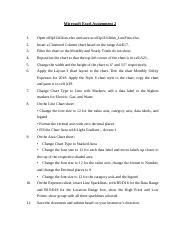 Image result for Excel Assignment 2