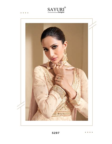 Functions Wear Lucknowi Embroidered Anarkali Gown | Sangeet Roka Dress