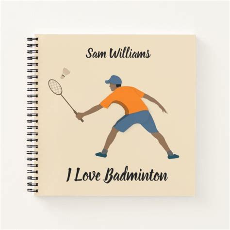 Notebook Badminton Design 的图像结果