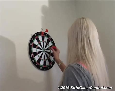 Playing darts has never been so sexy, strip style!