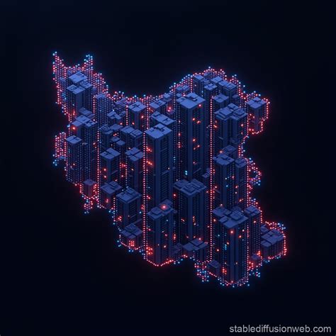 Data Center Map 的图像结果