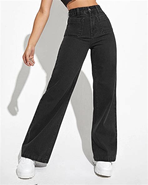 Buy Women's Black Jeans Online at Bewakoof