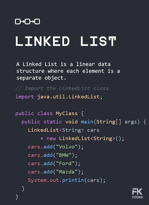 Linked List in Data Structure Tutorial 的图像结果