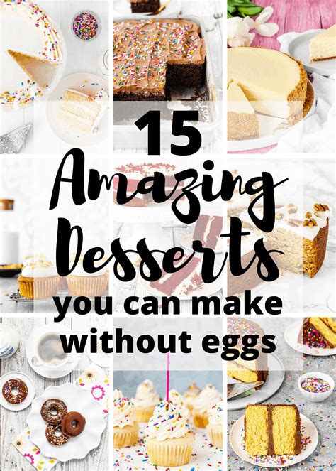 No eggs, no problem! Restore your baking inspiration with this list of ...