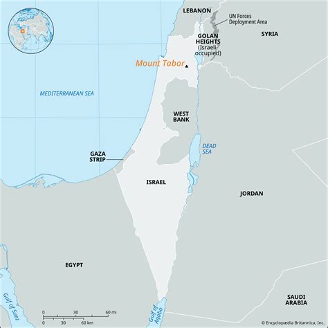 Mount Tabor | Israel, Map, History, & Facts | Britannica