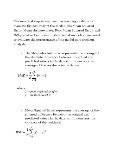 Error metrics - The essential step in any machine learning model is to ...