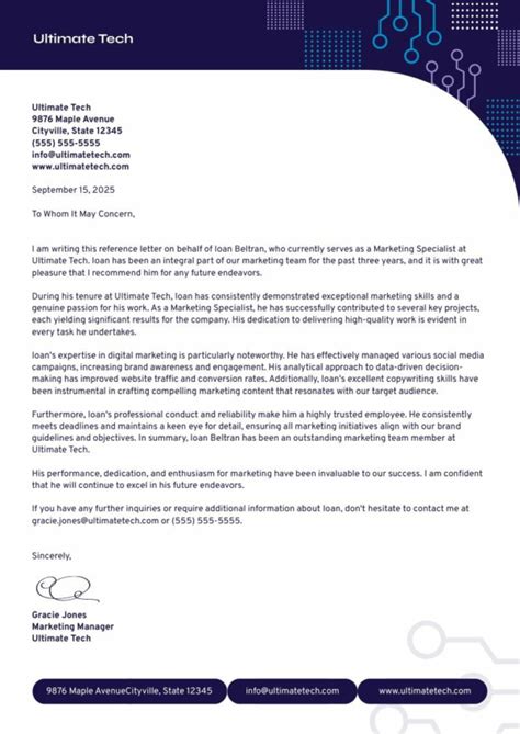 Reference Letter 的图像结果