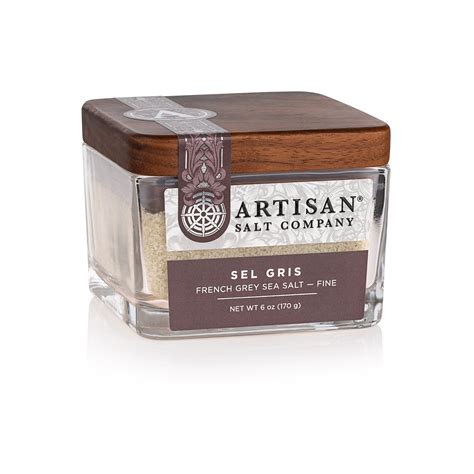 Sel Gris French Grey Sea Salt in Glass Jar | SaltWorks