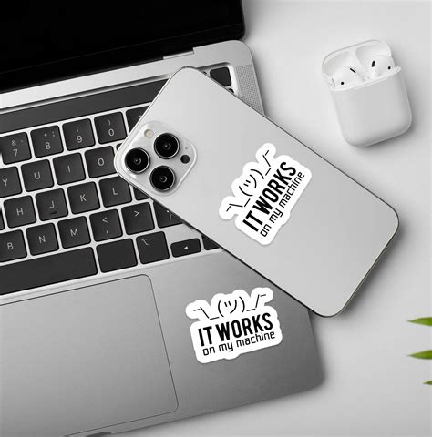 Works On My Machine Programmer - Coding Sticker – Peeekaboo