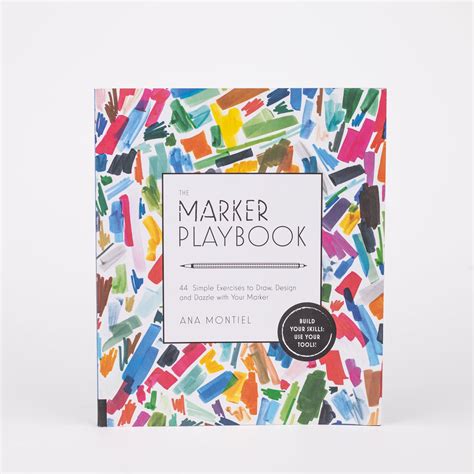 Buy The Marker Playbook: 44 Simple Exercises to Draw, Design and Dazzle ...