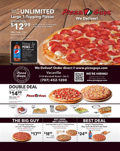 Pizza Guys Coupons