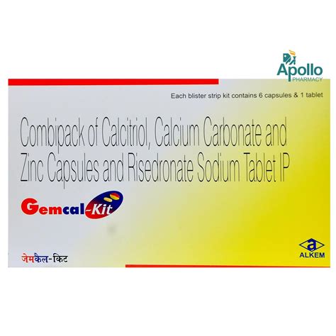Gemical Tablets, 1 Kit Price, Uses, Side Effects, Composition - Apollo ...