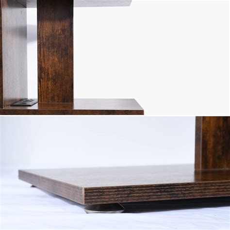 ZGREN Charging End Table with USB Ports, Outlets & India | Ubuy