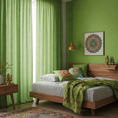 Curtain Colors for Green Walls & Top Styling Tips