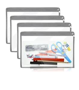 Lify Clear Zipper Waterproof Pouches Pencil Pouchs Makeup Pouch ...