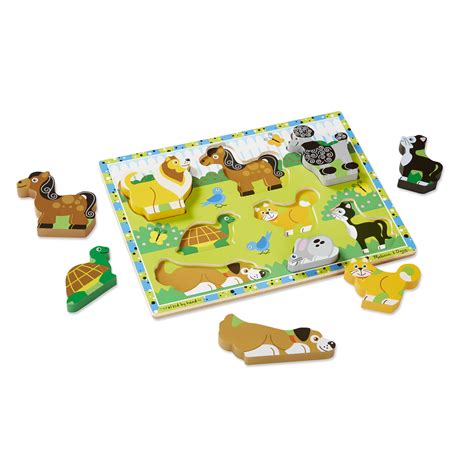 Melissa & Doug Chunky Puzzle Pets