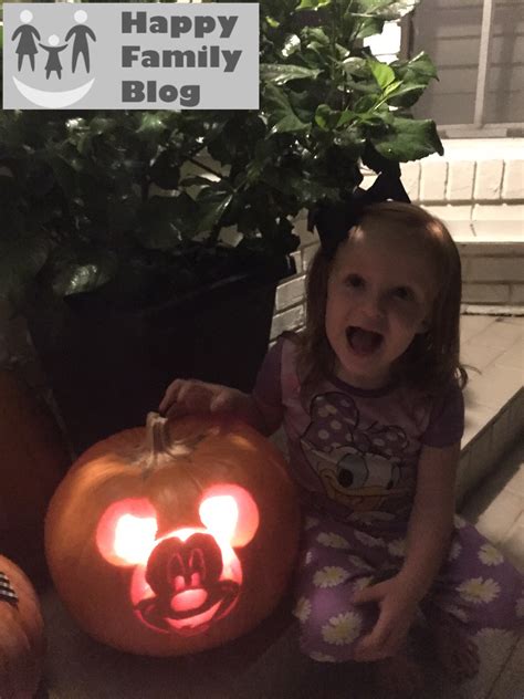 Mickey Mouse Pumpkin Carving Template