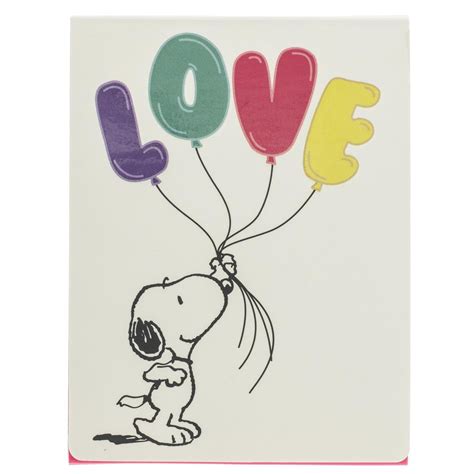 Graphique Peanuts Snoopy Love Purse Notes - Pocket Notebook with ...