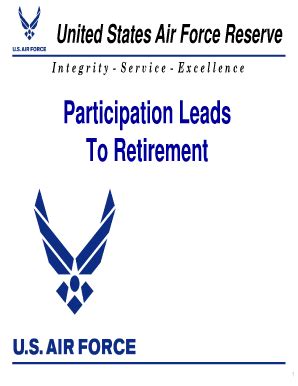 Fillable Online arpc afrc af Participation Leads To Retirement - ARPC ...
