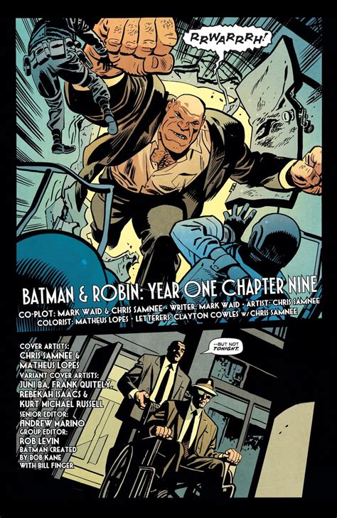 Batman and Robin: Year One #9 Preview: Robin's Lost Focus