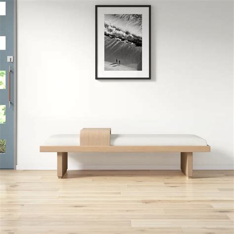 Furnishiaa solid sheesham wood Bench