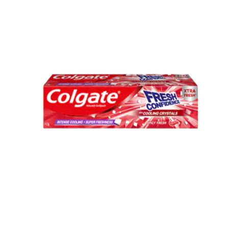 كولجيت فريش كونفيدنس بنكهة النعناع الأحمر، 75 مل Colgate Fresh Confidence Red Mint, 75ml