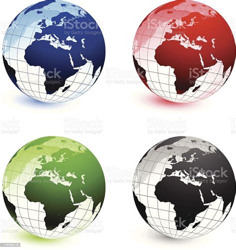 Multi Colored Globe Vector 的图像结果