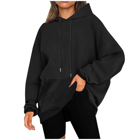 zbxnLI S-5XL Womens Oversized Sweatshirts Plus Size Hoodie Fall Fashion ...