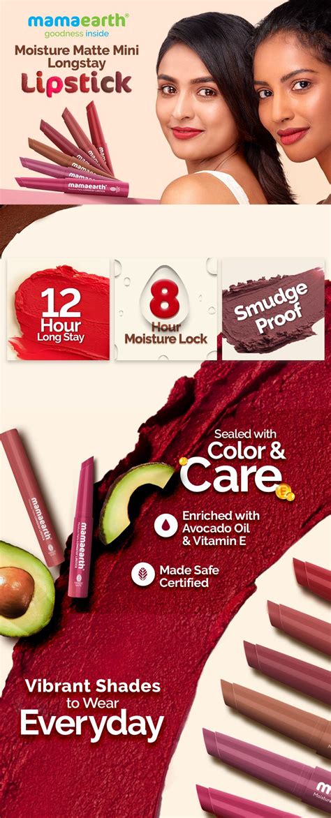 Moisture Matte Longstay Mini Lipstick- 0.7 g | Espresso Brown- 0.7 g