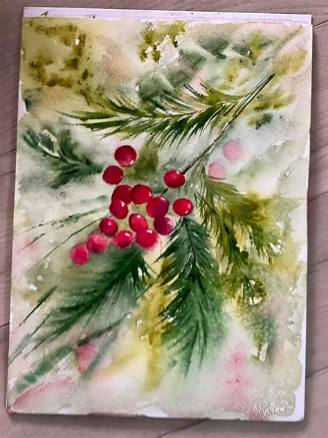 10 christmas watercolor painting ideas – Artofit