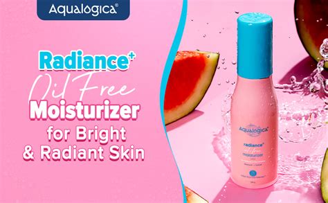 Aqualogica Radiance+ Oil-Free Moisturizer with Watermelon & Niacinamide ...
