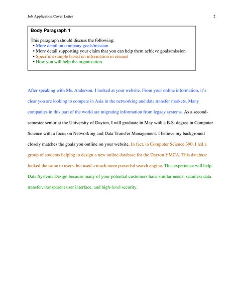 Image result for Example of a Good Job Application