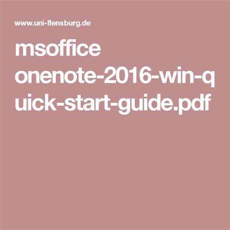 Image result for OneNote Quick Start Guide