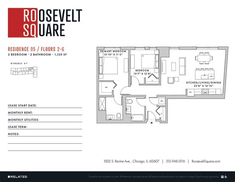 Roosevelt Square - 1346 W Taylor St Chicago IL 60607 | Apartment Finder