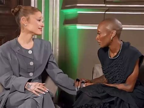 'This is not normal': Cynthia Erivo and Ariana Grande express ‘deep ...