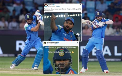 "Rohit was about to jump and enter the ground to grab KL Rahul's collar ...