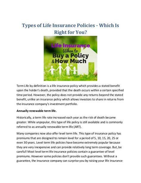 Life Insurance Policy Types 的图像结果