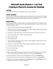 Image result for Access Module #1 Tutorial