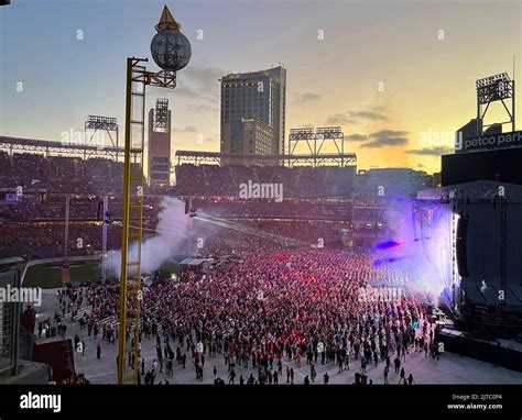 August 28, 2022, San Diego, California, USA: The rock band Mötley Crüe ...