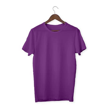 Purple solid Unisex T-Shirt – S A A B O O
