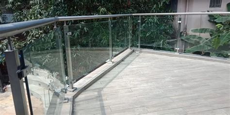 Glass Railing - Balcony Tempered Designer Glass Railing Manufacturer ...