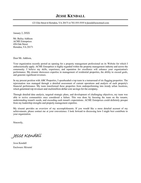Examples of Cover Letters - Fotolip