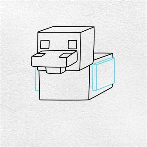 Minecraft Chicken Drawing - HelloArtsy