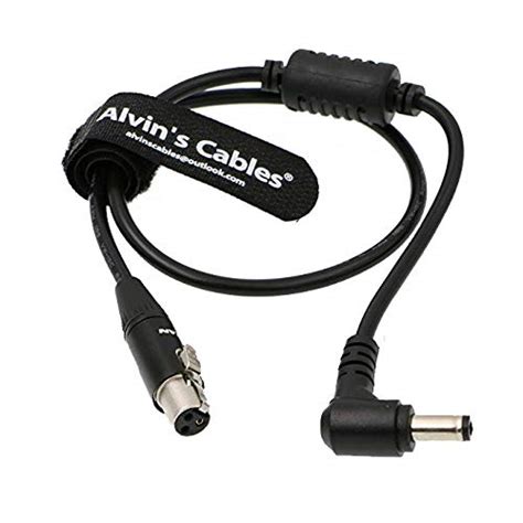 Alvin's Cables 3 Pin Mini XLR Female to DC Cable to Power The Atomos ...