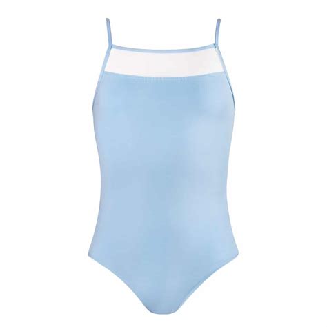 Energetiks Cara Camisole Leotard - Misty Blue - CHILD - Spangles Dancewear